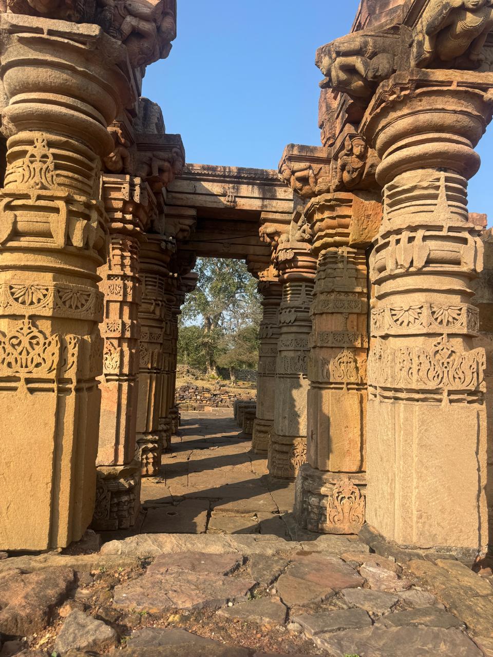 Abhishek and shringar at the Omkareshwar temple