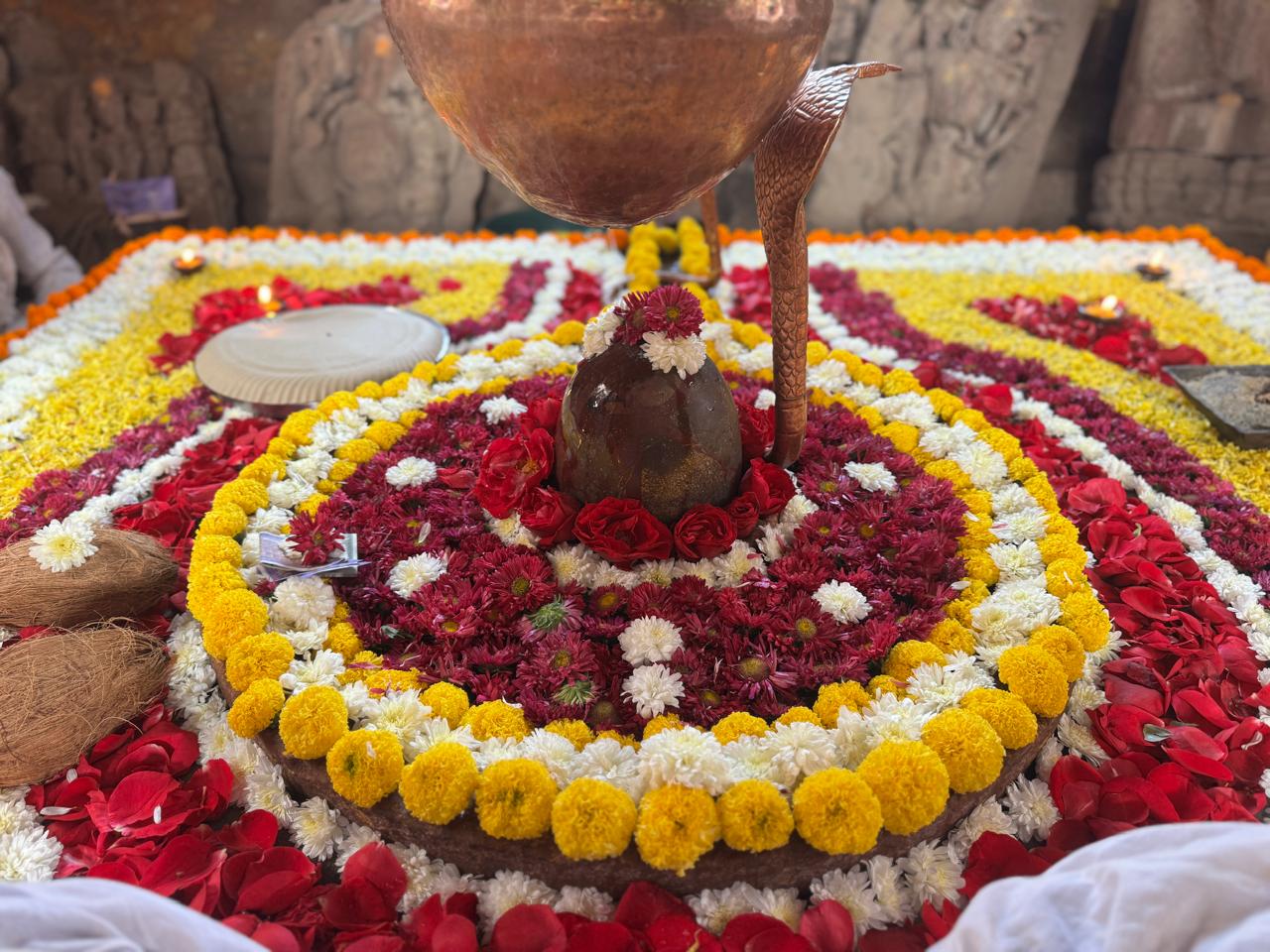 Aarti and deepdaan on the banks of Maa Narmada, Omkareshwar