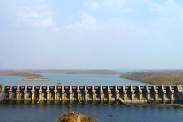 Omkareshwar Dam on Maa Narmada
