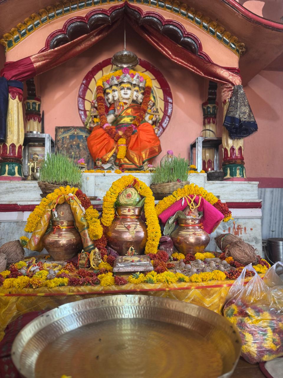Vedmata Gayatri shrine at Shri Vedmata Gayatri Mandir, Omkareshwar